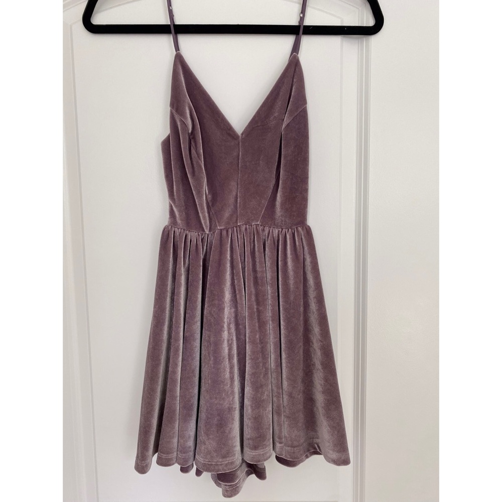 Urban Outfitters | Silence and Noise Velvet Romper